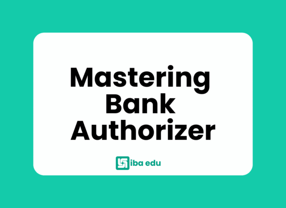 Banking students learning the responsibilities of a bank authorizer, including transaction approvals, compliance checks, risk control, and customer service in branch operations.