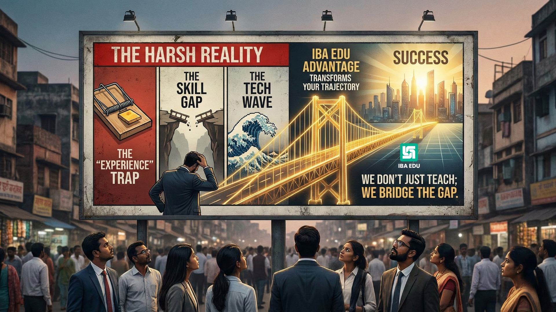 The Harsh Reality: Navigating the Competitive Indian Job Market- IBA EDU