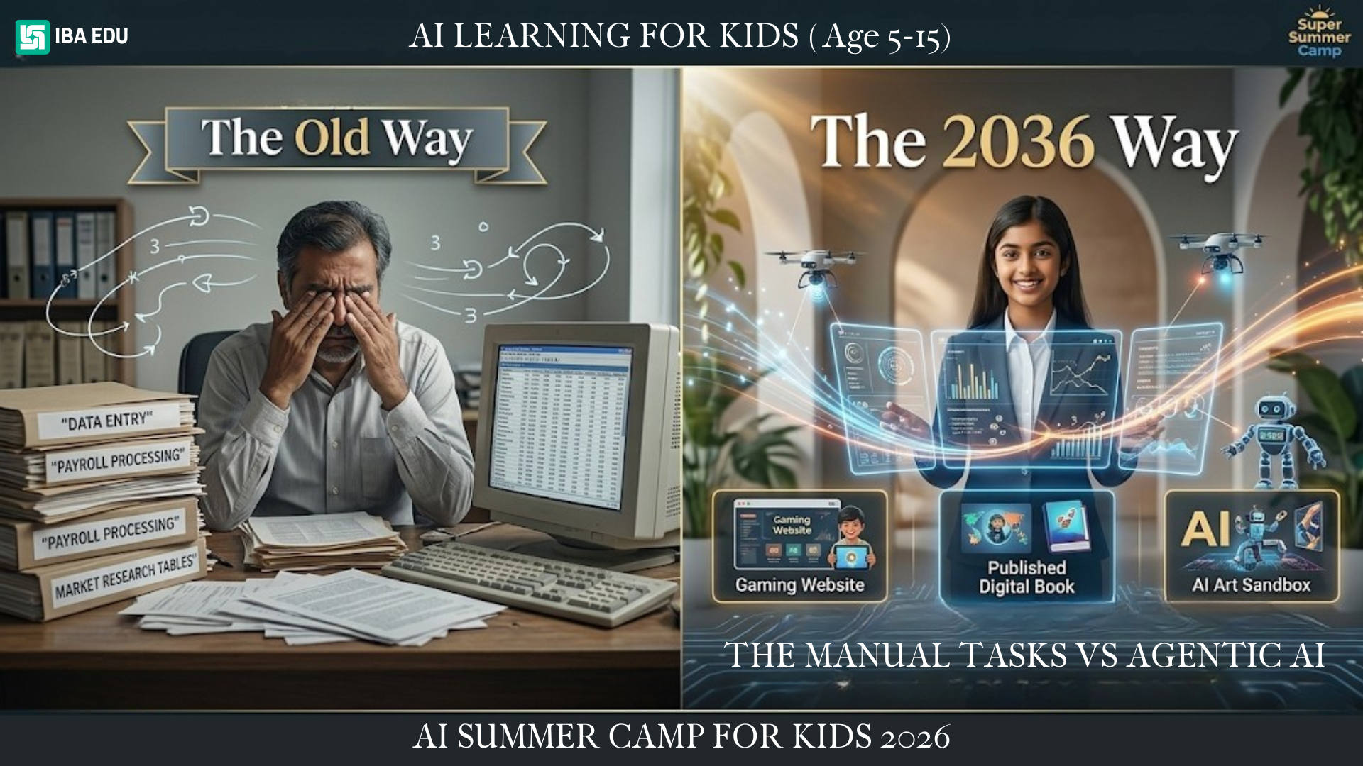 AI SUMMER CAMP FOR KIDS 2026 | IBA EDU