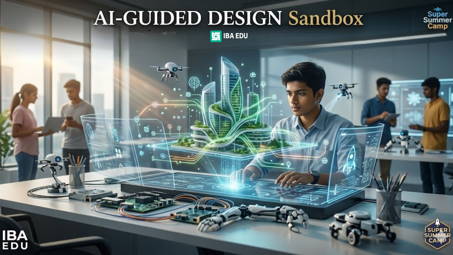 AI SUMMER CAMP FOR KIDS IBA EDU