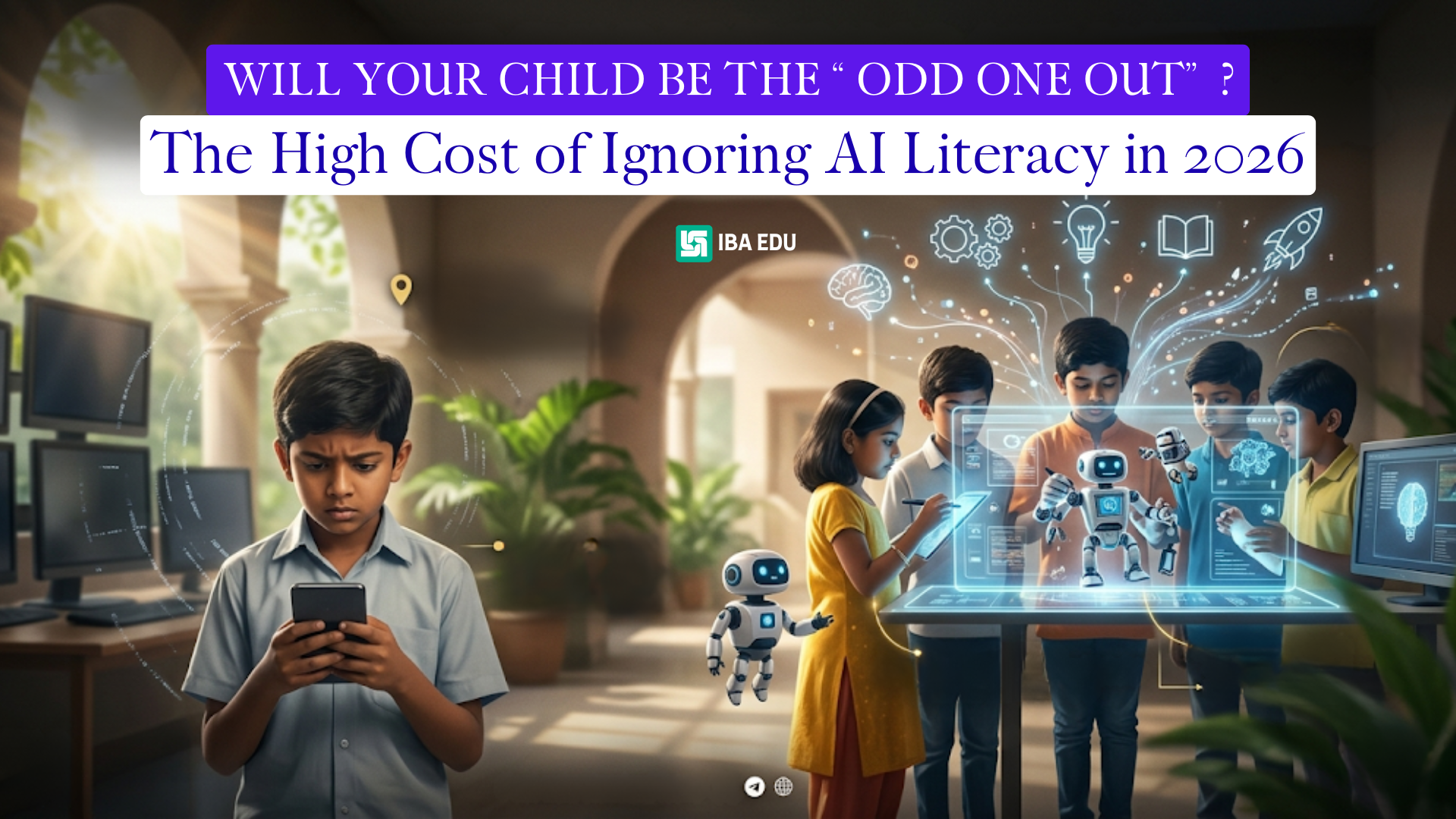 AI SUMMER CAMP FOR KIDS 2026 | IBA EDU