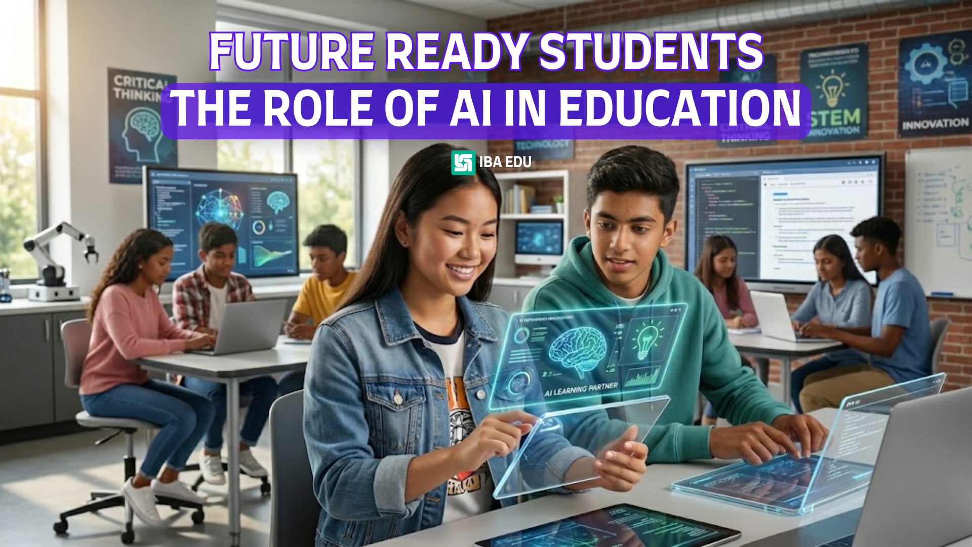 AI SUMMER CAMP FOR KIDS IBA EDU