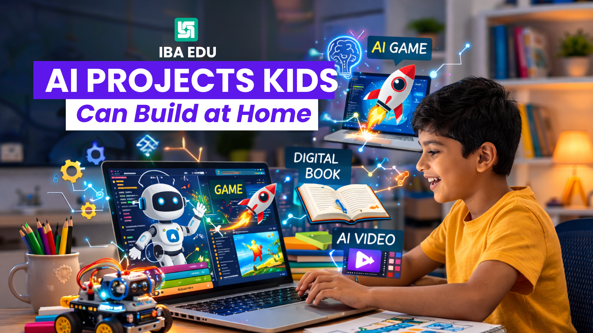 AI Projects Kids Can Build at Home Fun Learning Ideas for Parents
