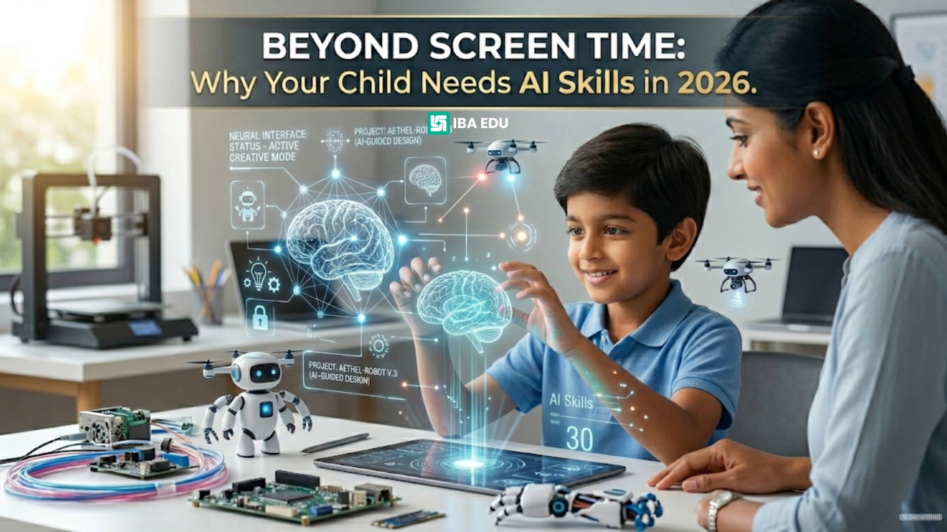 Beyond Screen Time Why Your Child Needs AI Skills in 2026