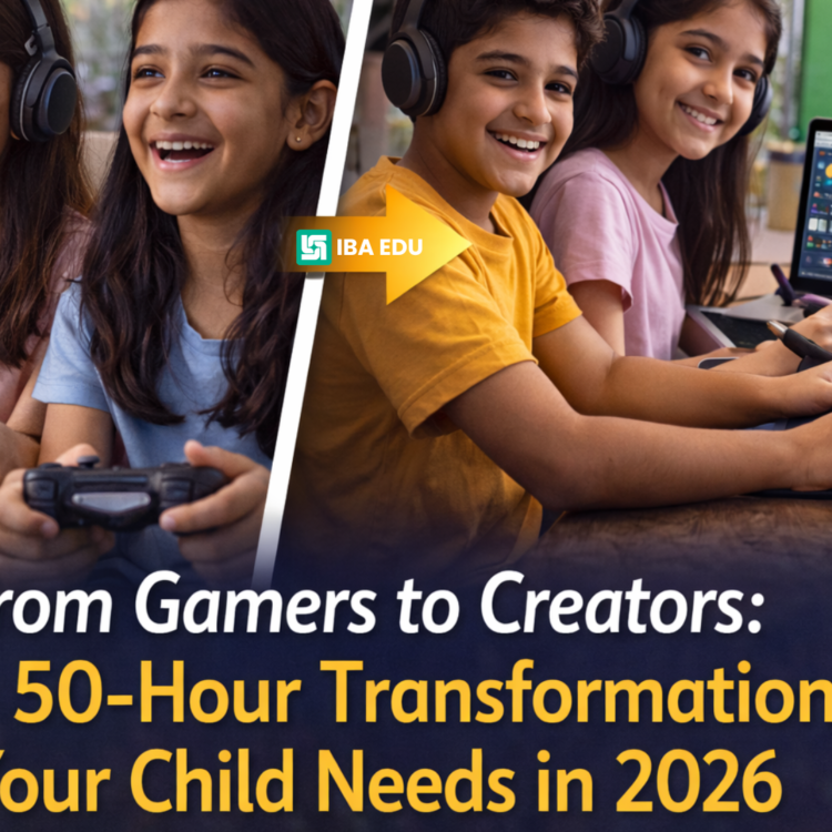 From Gamers to Creators The 50-Hour Transformation Your Child Needs in 2026.