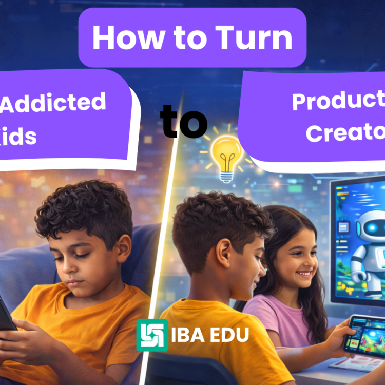 How to Turn Phone-Addicted Kids into Productive Creators
