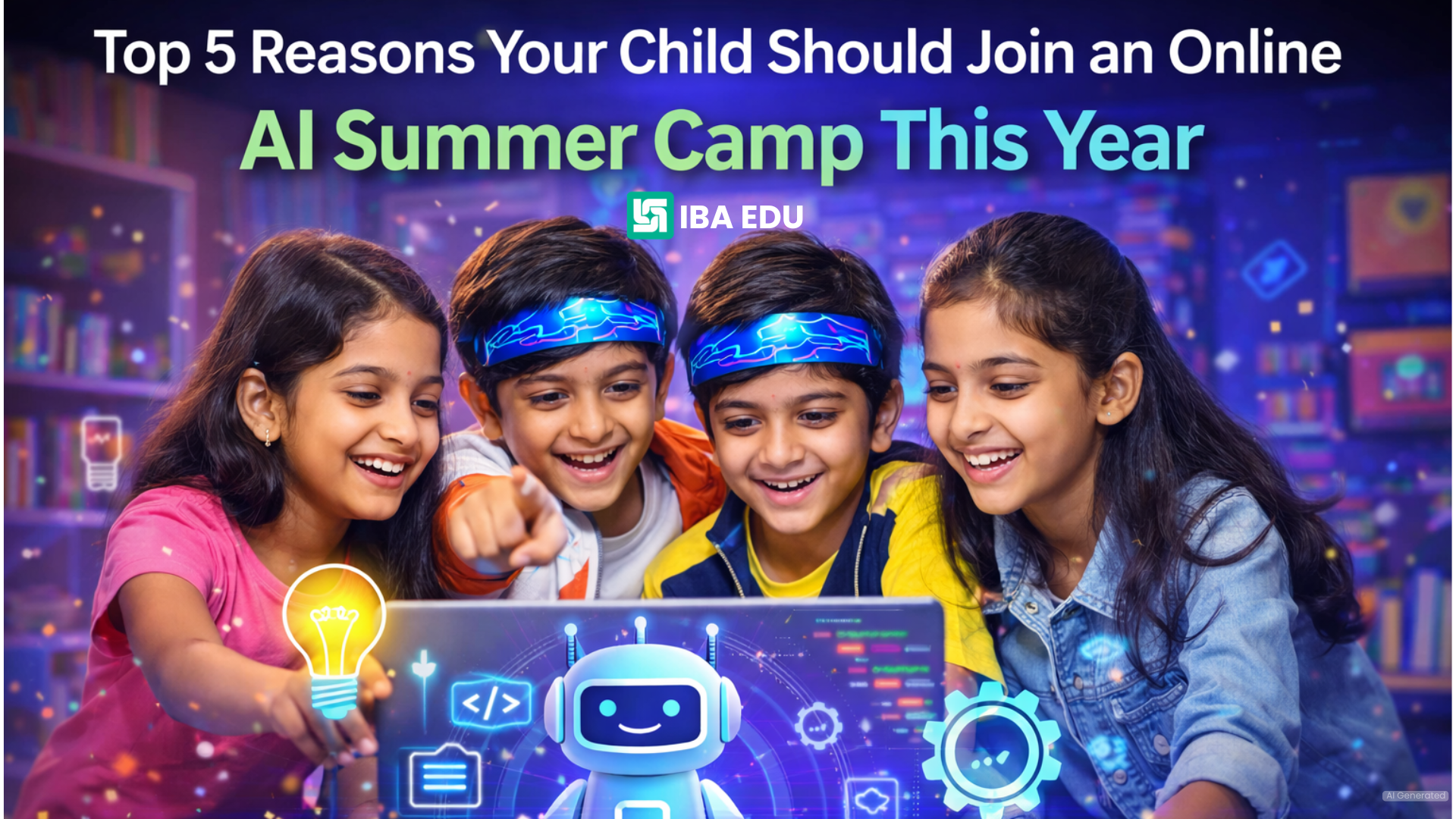 Top 5 Reasons Your Child Should Join an Online AI Summer Camp This Year